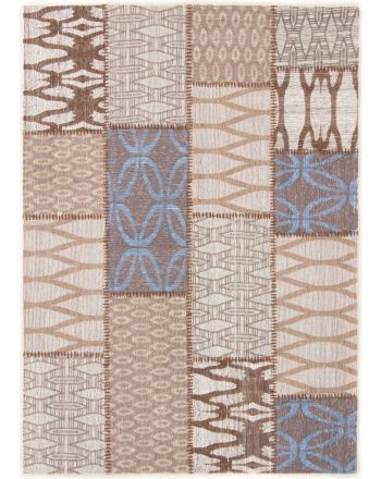 Tappeto a tessitura Kilim Patchwork