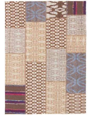 Tappeto a tessitura Kilim Patchwork