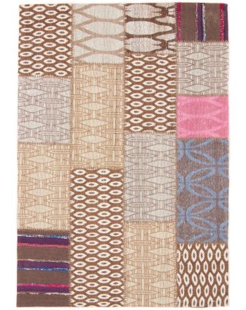 Tappeto a tessitura Kilim Patchwork