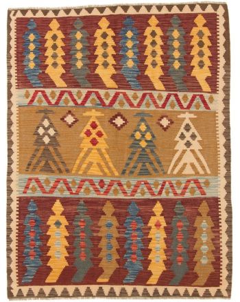 Tappeto a tessitura Kilim Afghan