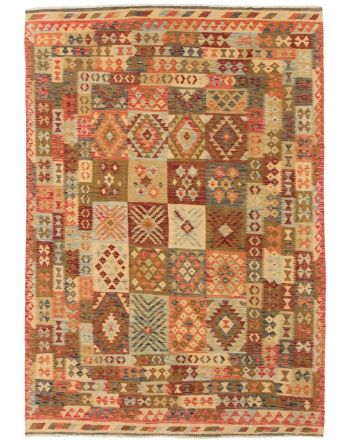 Tappeto a tessitura Kilim Afghan