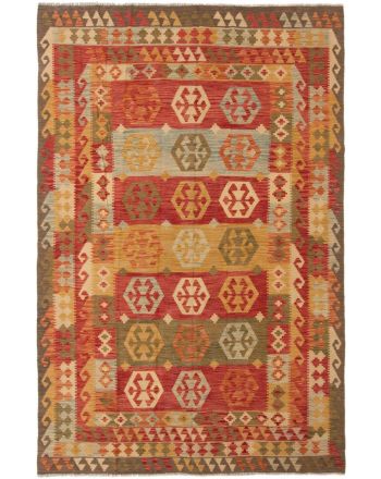 Tappeto a tessitura Kilim Afghan