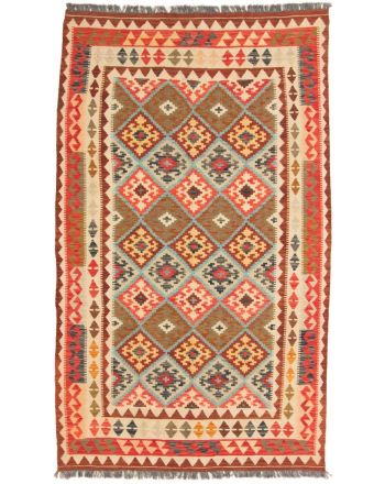 Tappeto a tessitura Kilim Afghan