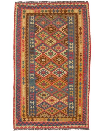 Tappeto a tessitura Kilim Afghan