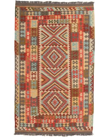 Tappeto a tessitura Kilim Afghan