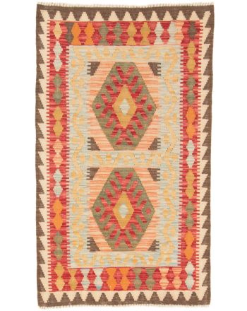 Tappeto a tessitura Kilim Afghan