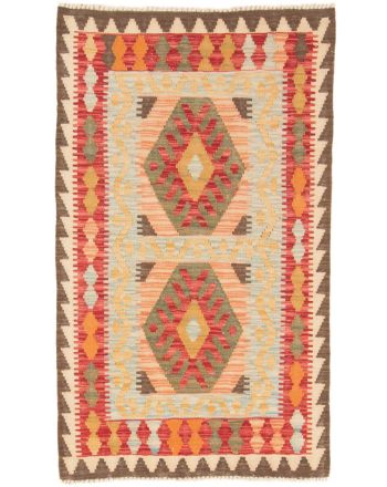 Tappeto a tessitura Kilim Afghan