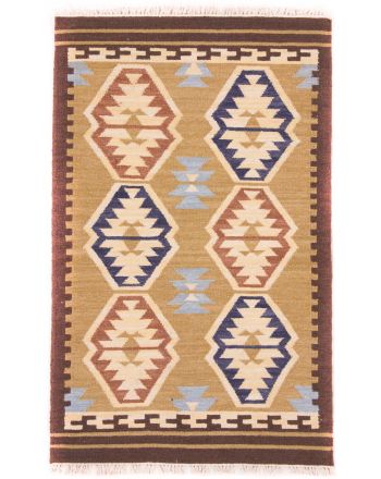 Tappeto a tessitura Kilim Afghan