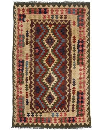 Tappeto a tessitura Kilim Afghan