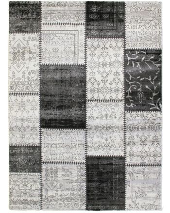 Tappeto Patchwork Grigio