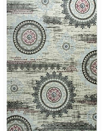 Tappeto Mandala Rosa