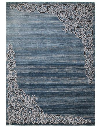 Tappeto Mandala Blu