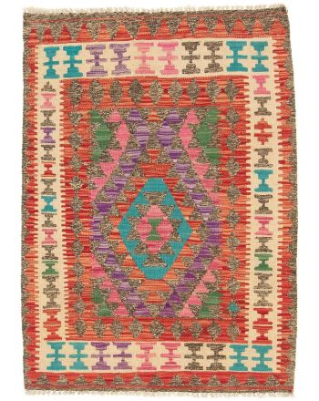 Tappeto a tessitura Kilim Afghan