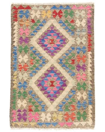 Tappeto a tessitura Kilim Afghan