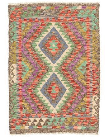 Tappeto a tessitura Kilim Afghan