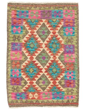 Tappeto a tessitura Kilim Afghan