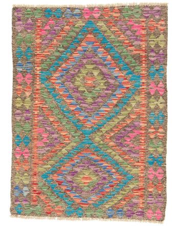 Tappeto a tessitura Kilim Afghan