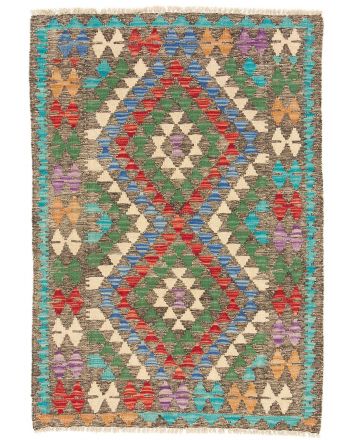 Tappeto a tessitura Kilim Afghan