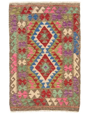 Tappeto a tessitura Kilim Afghan