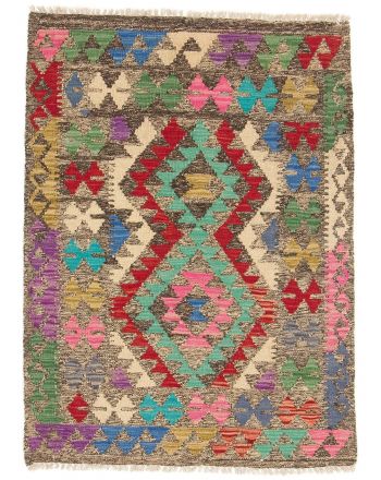 Tappeto a tessitura Kilim Afghan