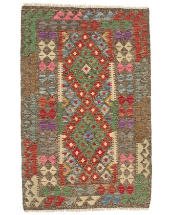 Tappeto a tessitura Kilim Afghan