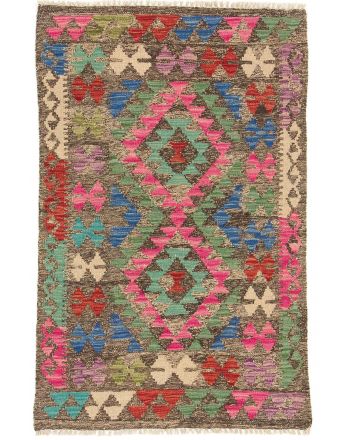 Tappeto a tessitura Kilim Afghan