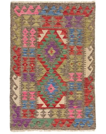 Tappeto a tessitura Kilim Afghan