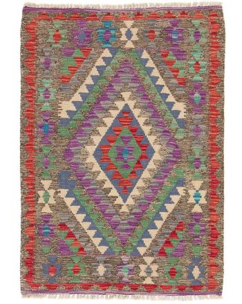 Tappeto a tessitura Kilim Afghan