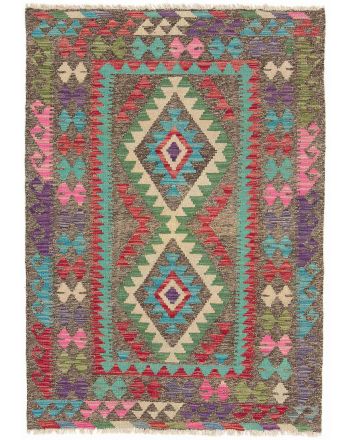 Tappeto a tessitura Kilim Afghan