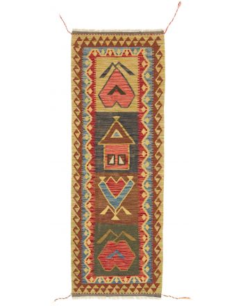 Tappeto a tessitura Kilim Afghan