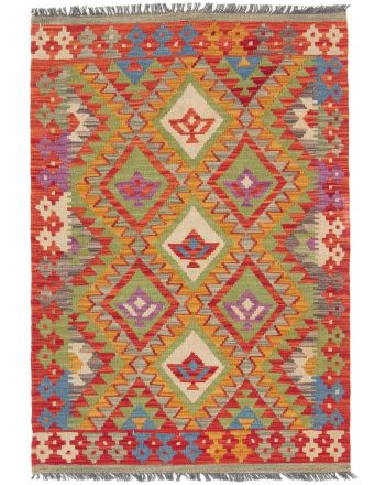 Tappeto a tessitura Kilim Afghan