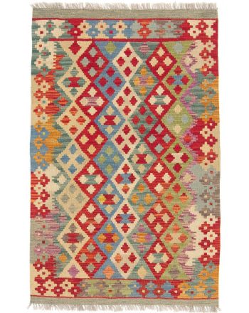 Tappeto a tessitura Kilim Afghan