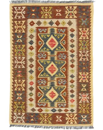 Tappeto a tessitura Kilim Afghan