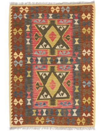 Tappeto a tessitura Kilim Afghan