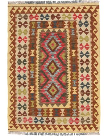 Tappeto a tessitura Kilim Afghan