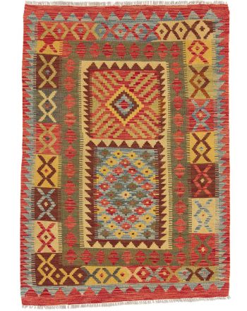 Tappeto a tessitura Kilim Afghan