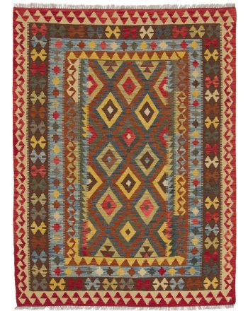 Tappeto a tessitura Kilim Afghan