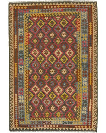 Tappeto a tessitura Kilim Afghan