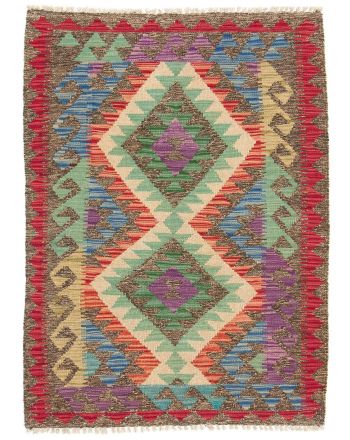 Tappeto a tessitura Kilim Afghan