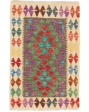 Tappeto a tessitura Kilim Afghan