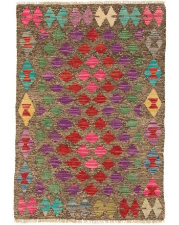 Tappeto a tessitura Kilim Afghan