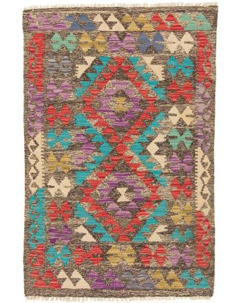 Tappeto a tessitura Kilim Afghan