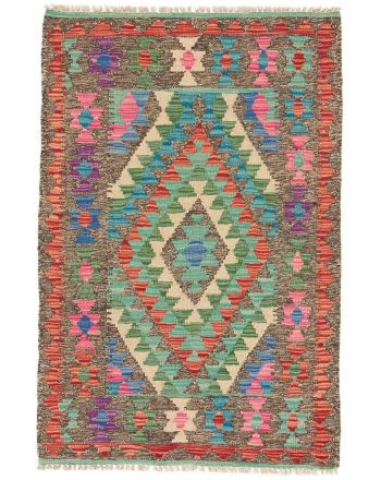 Tappeto a tessitura Kilim Afghan