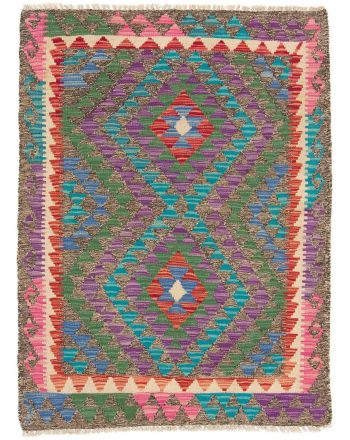 Tappeto a tessitura Kilim Afghan