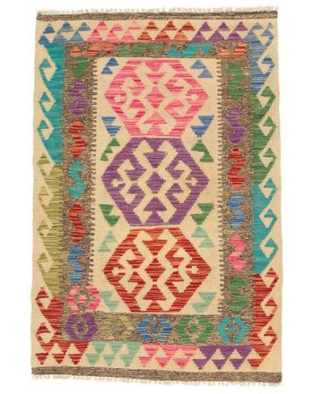 Tappeto a tessitura Kilim Afghan