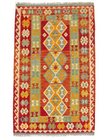 Tappeto a tessitura Kilim Afghan