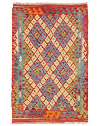 Tappeto a tessitura Kilim Afghan