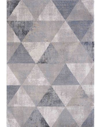 Tappeto Geo Grigio