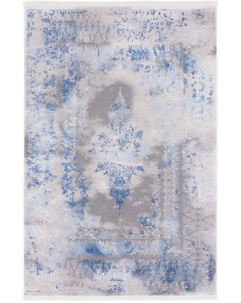 Tappeto Vintage Florena Blu