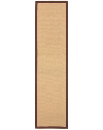 Tappeto passatoia Sisal Marrone